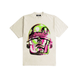 Outrank "Keep Up Or Get Passed" Heavyweight T-shirt (Cream)