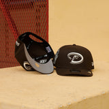 New Era Arizona DiamondBacks 1998 Inaugural Season 9FIFTY A-Frame Snapback-(Brown) - New Era
