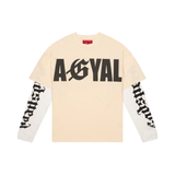 Godspeed "AGYAL" Layered T-Shirt (Bone) BOOM