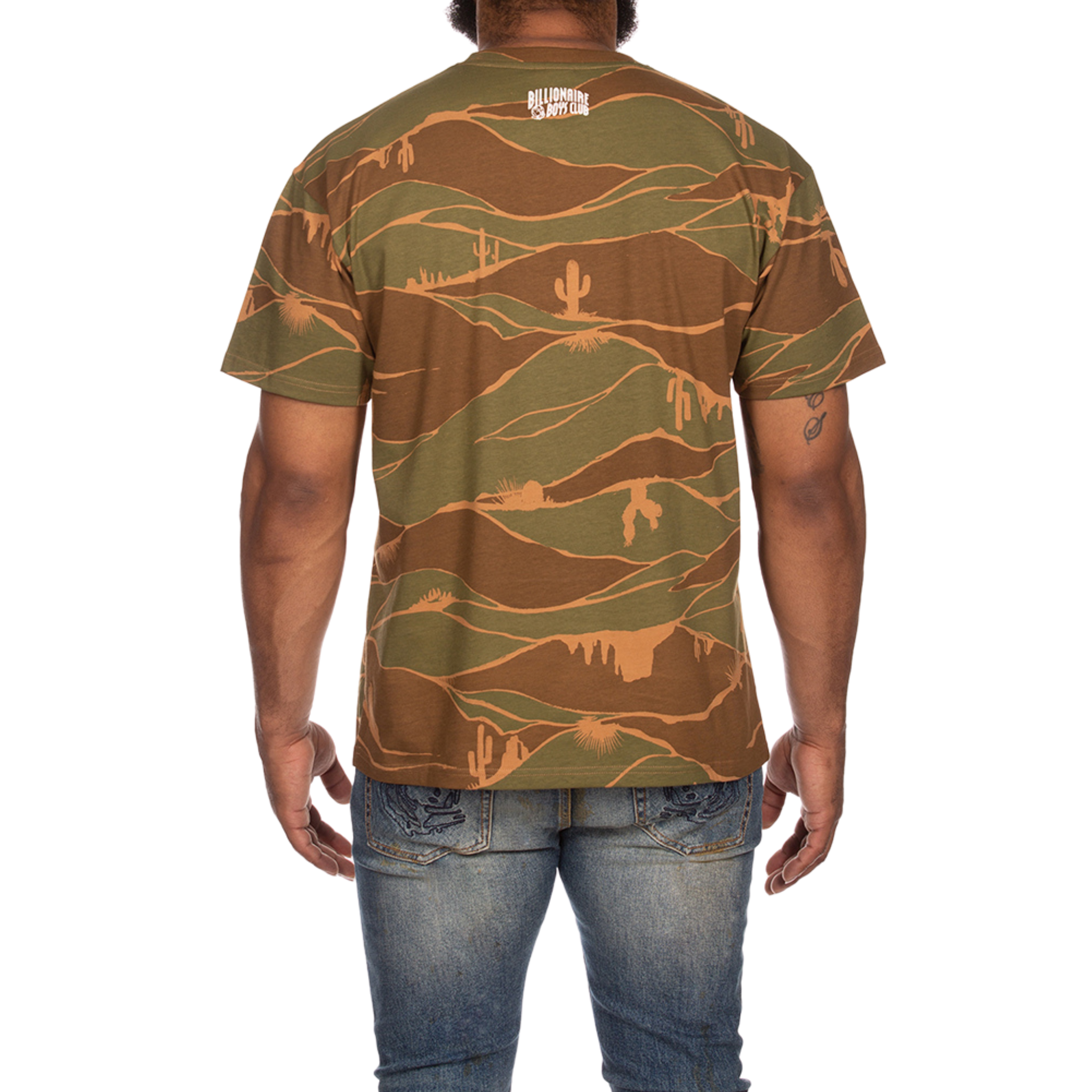 Billionaire Boys Club BB Helmet Camo SS Tee (Capulet Olive)