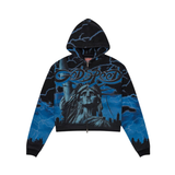 Godspeed "Voltage" Zip Hoodie (Blue) - Godspeed