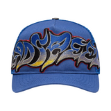 Godspeed GS Neo Trucker Hat (Blue/Yellow/Red) - Godspeed