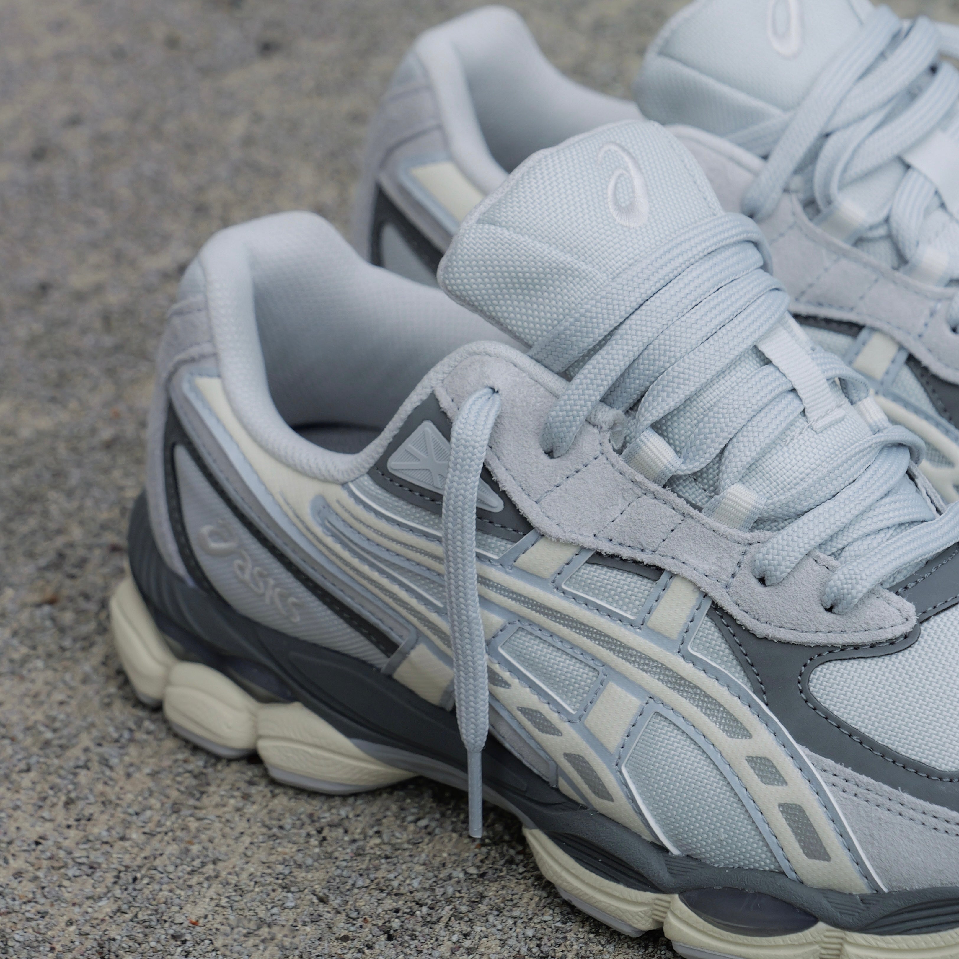 Mens Asics Gel-NYC 2055 (Glacier Grey/Cream) - Asics