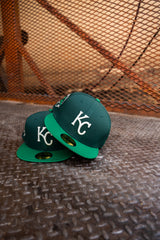 New Era Kansas City Royals 40th Anniversary Grey UV (Dark Green/Green) 59Fifty Fitted - New Era