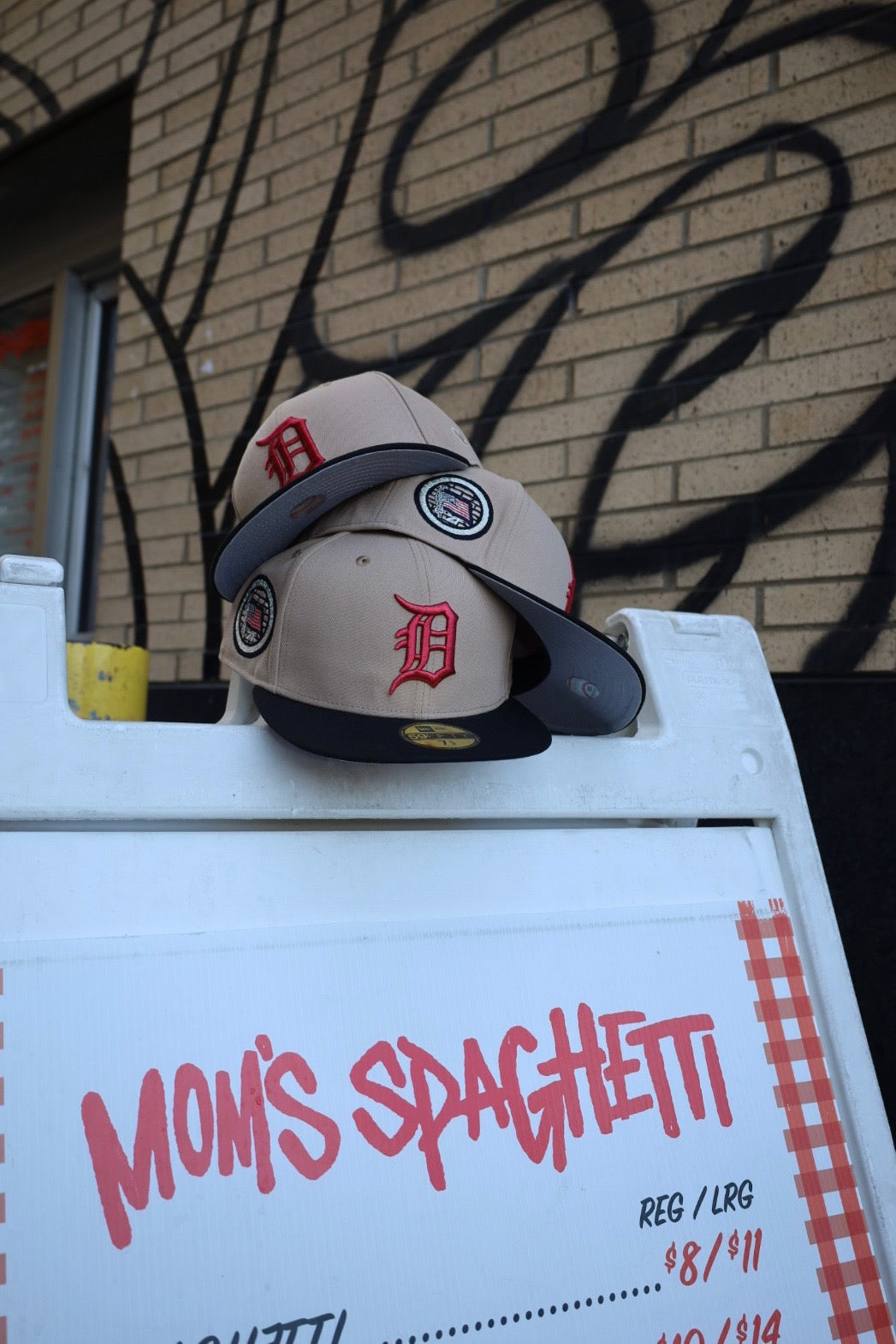 New Era Detroit Tigers 1971 All-Star Game Grey UV 59Fifty Fitted (Camel/Black) - New Era