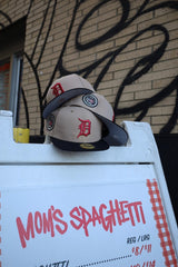 New Era Detroit Tigers 1971 All-Star Game Grey UV 59Fifty Fitted (Camel/Black) - New Era