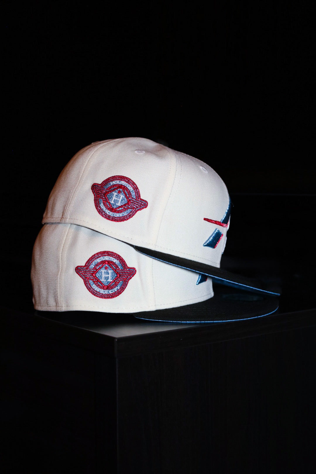 New Era Houston Astros City Connect Space City Side Patch Fitted (Off White/Black) - New Era