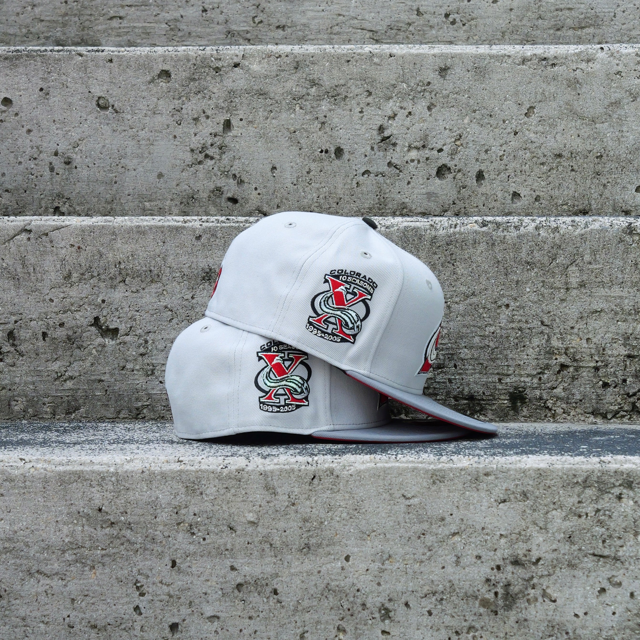 New Era Colorado Avalanche 10th Anniversary Side Patch Fitted - New Era