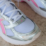 Asics Gel-1130 Grade School (White/Dragon Fruit)