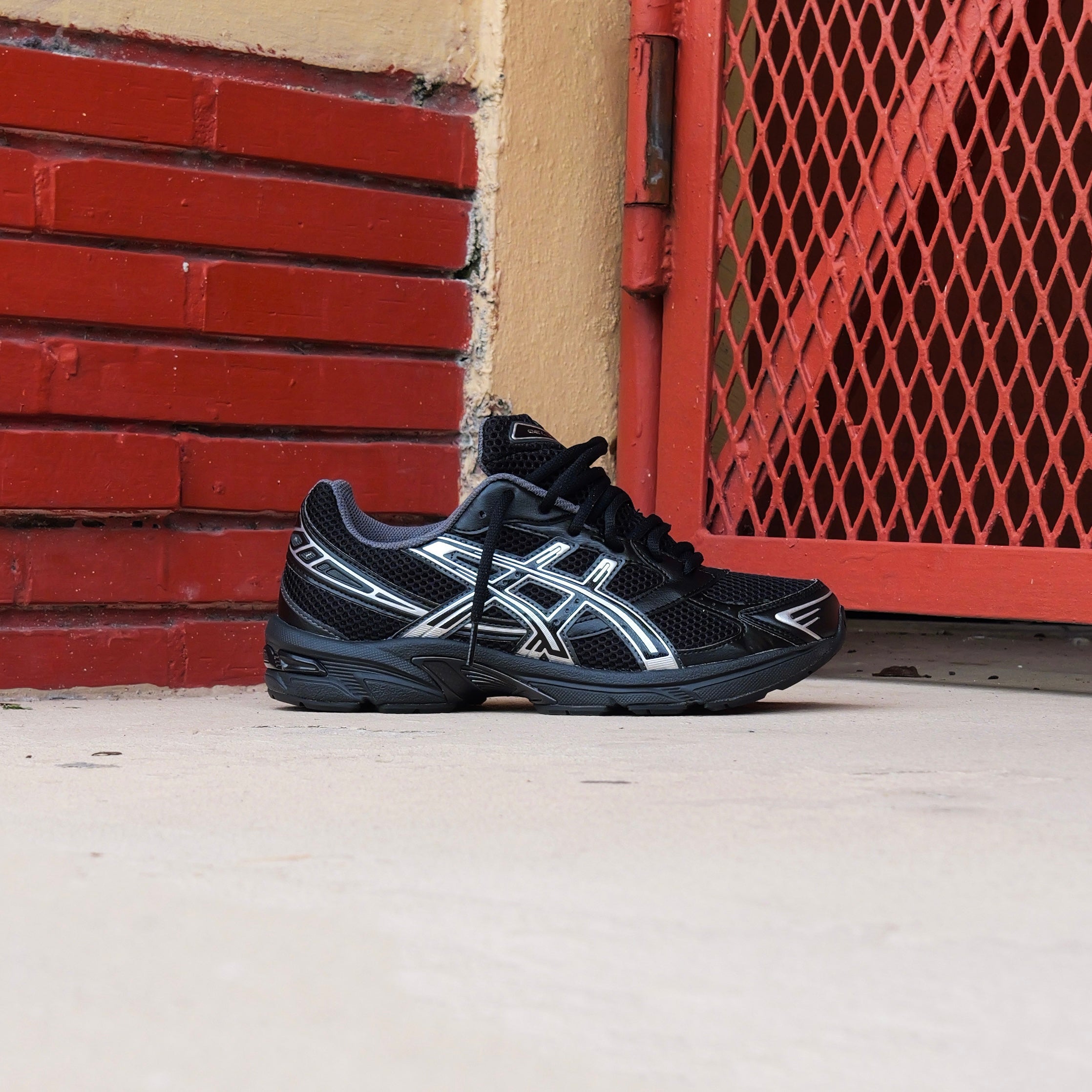 Mens Asics Gel-1130 (Black/Pure Silver)
