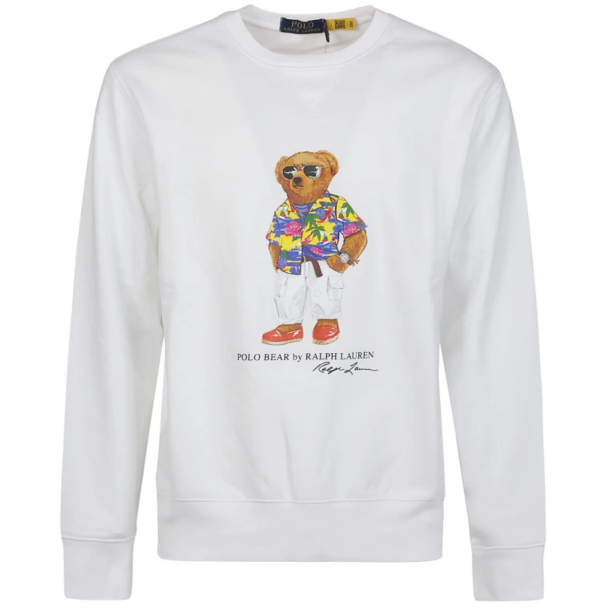 Polo Ralph Lauren Bear Crewneck (White) - Polo Ralph Lauren