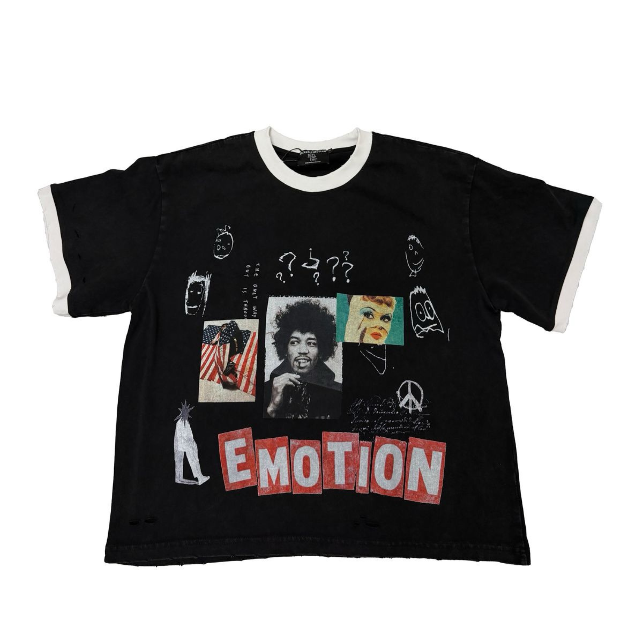 Mixed Emotion “Static” Tee (Black)