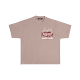 Outrank Real Ones Only Heavyweight Tee (Salmon) - Outrank