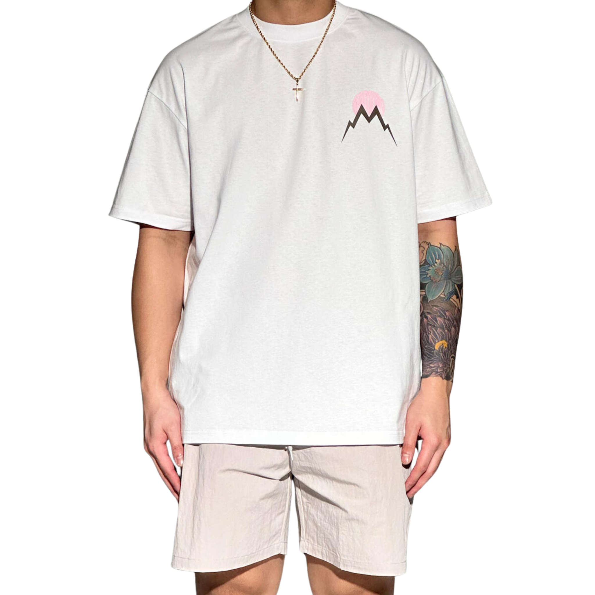 Memory Lane Full Bloom Tee (White)