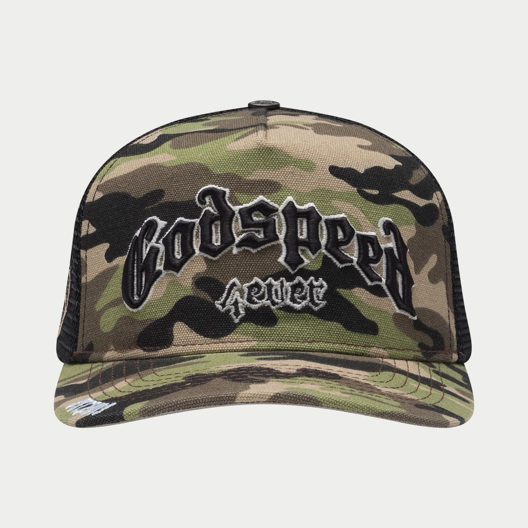 Godspeed "GS Forever" Trucker Hat (Camo) BOOM34 - Godspeed
