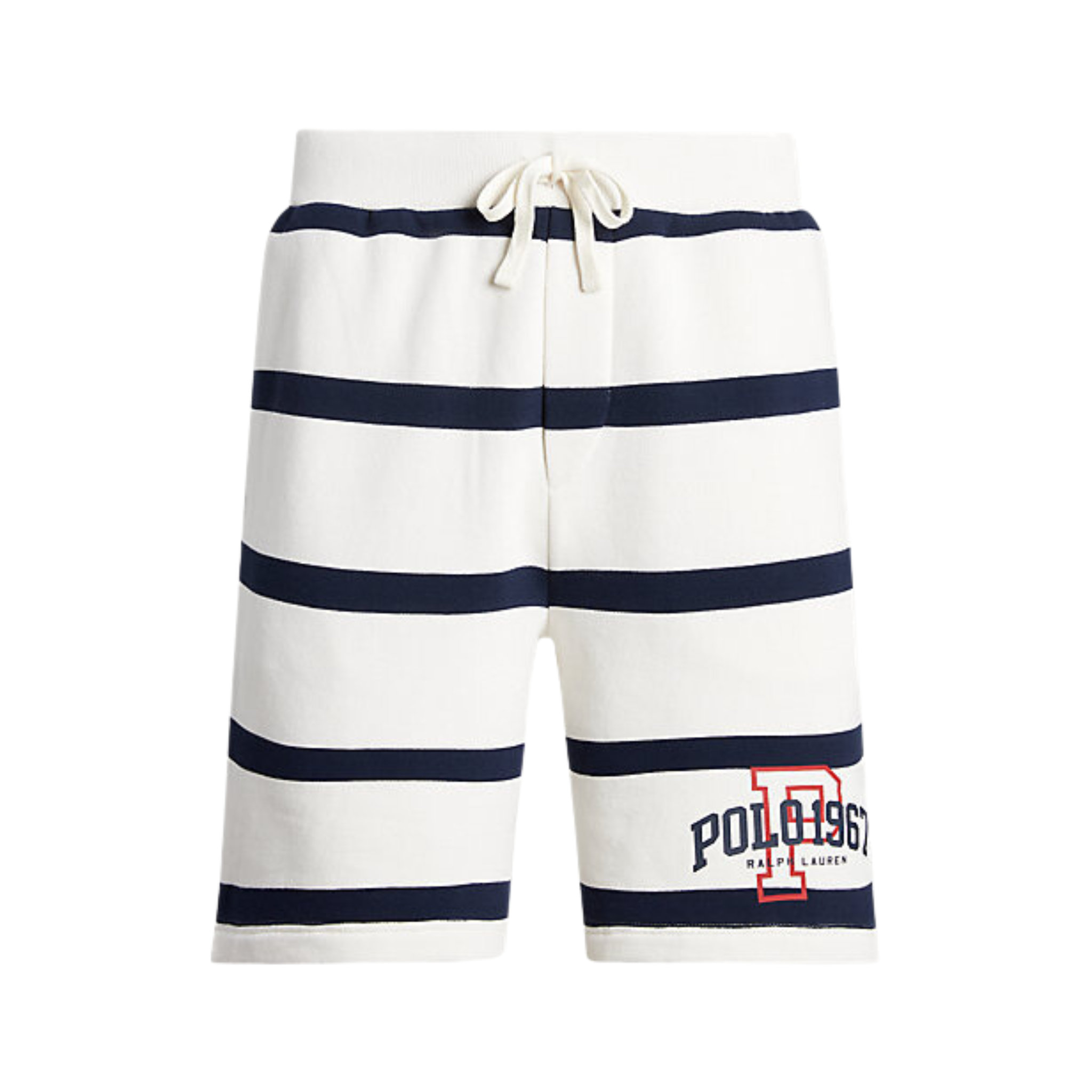 Polo Ralph Lauren 8.5-Inch Logo Striped Fleece Short - Polo Ralph Lauren