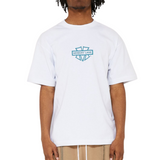 Memory Lane M Shield Logo Tee (White) - Memory Lane