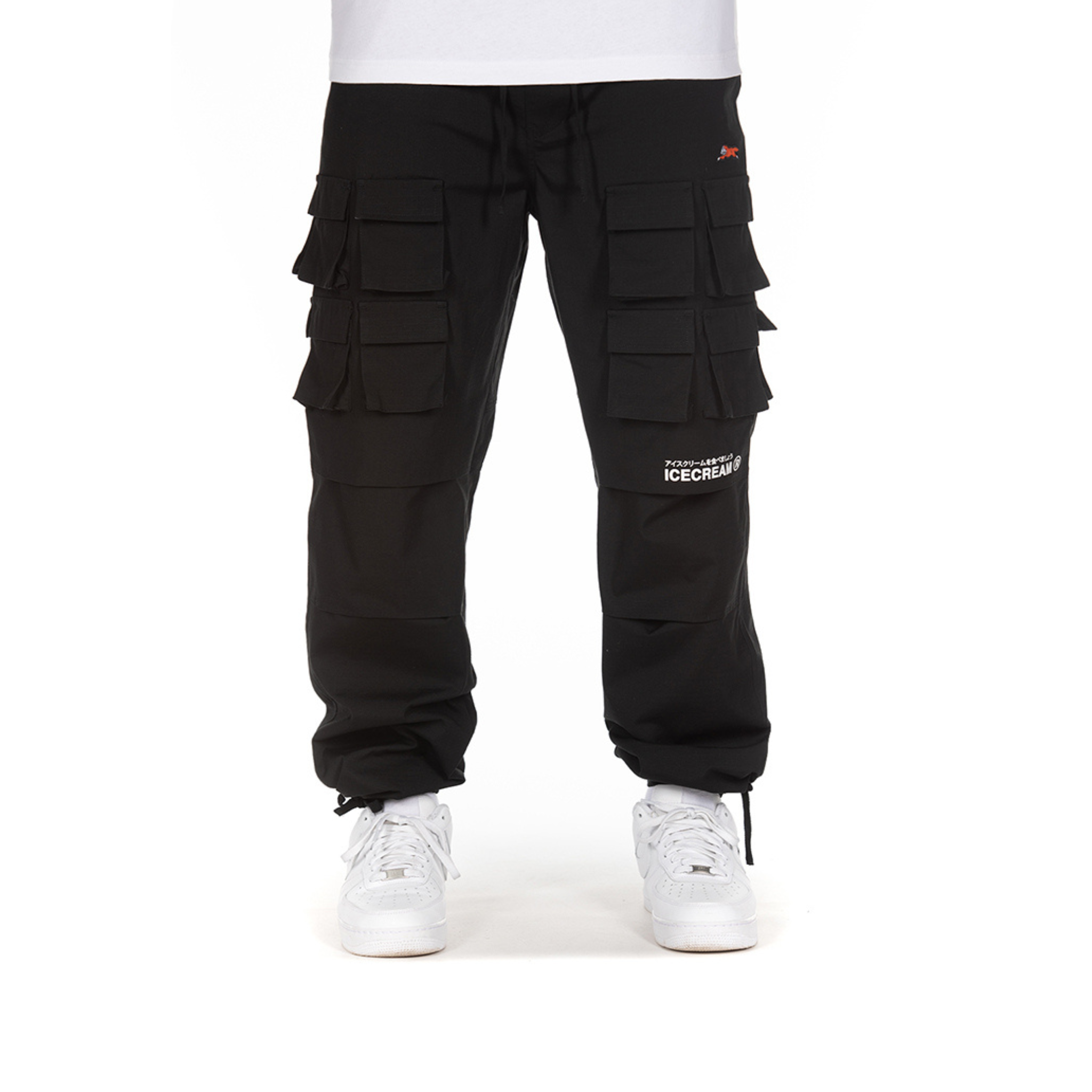 Icecream Racer Cargo Pants (Black)