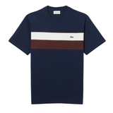 Lacoste Men's Colorblock Tee (Navy) - Lacoste