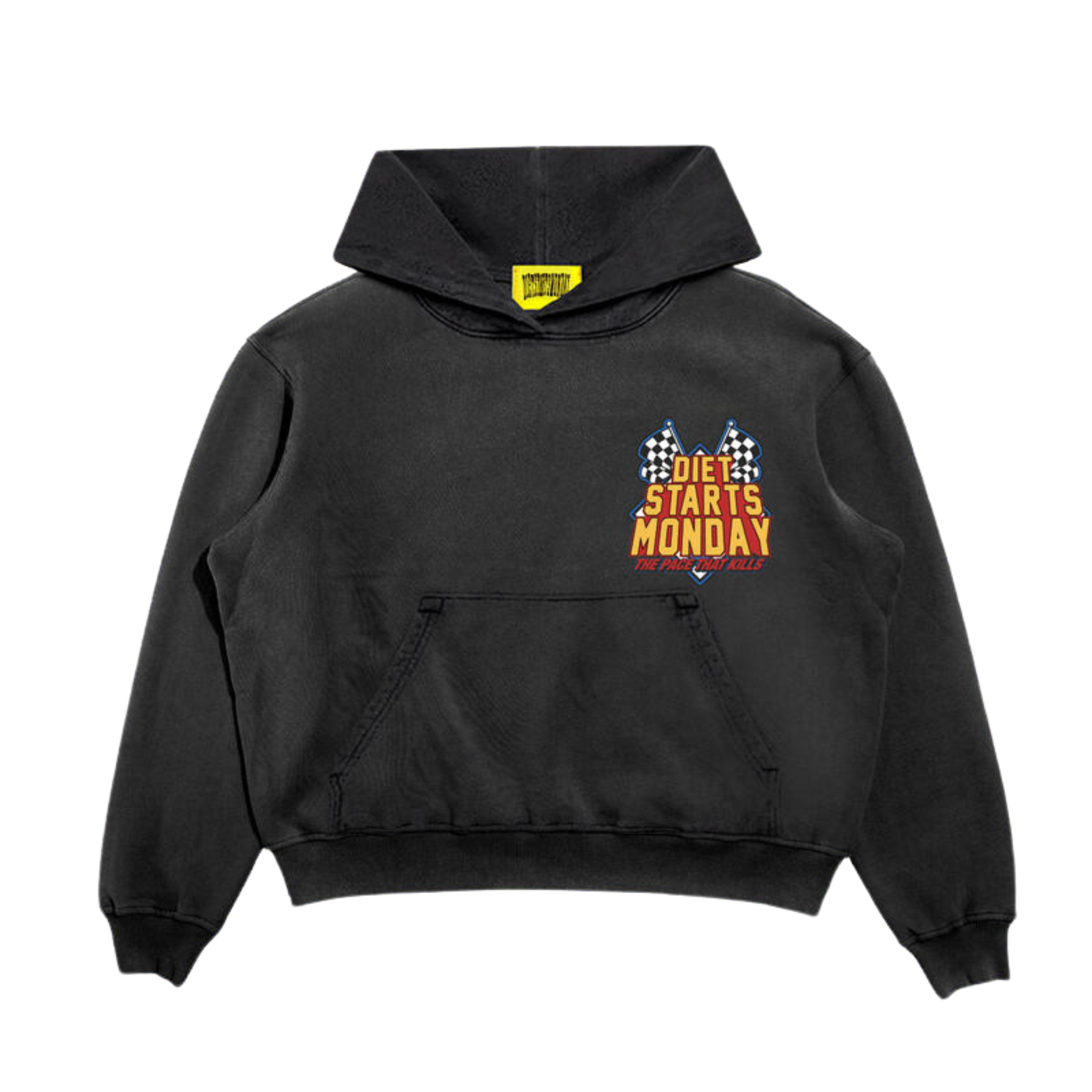 Diet Starts Monday Demolition Hoodie (Vintage Black) - Diet Starts Monday