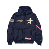 New Era x Alpha Industries Astros L-2B Hooded Bomber Jacket