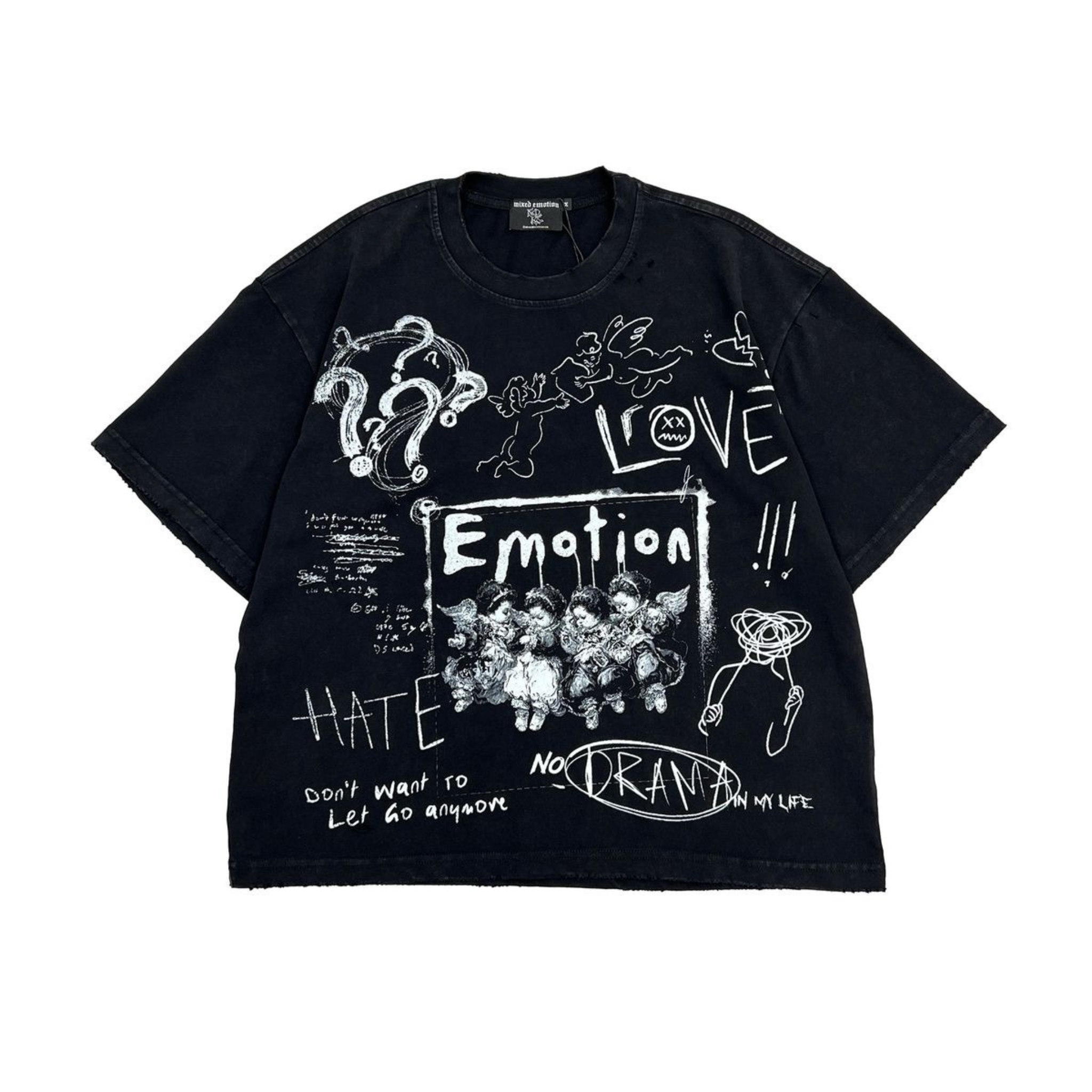 Mixed Emotion “Chaos” Tee (Black) - Mixed Emotion