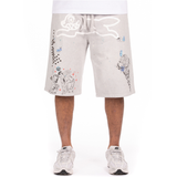 Icecream "Milkshake" Terry Shorts (Heather Grey)