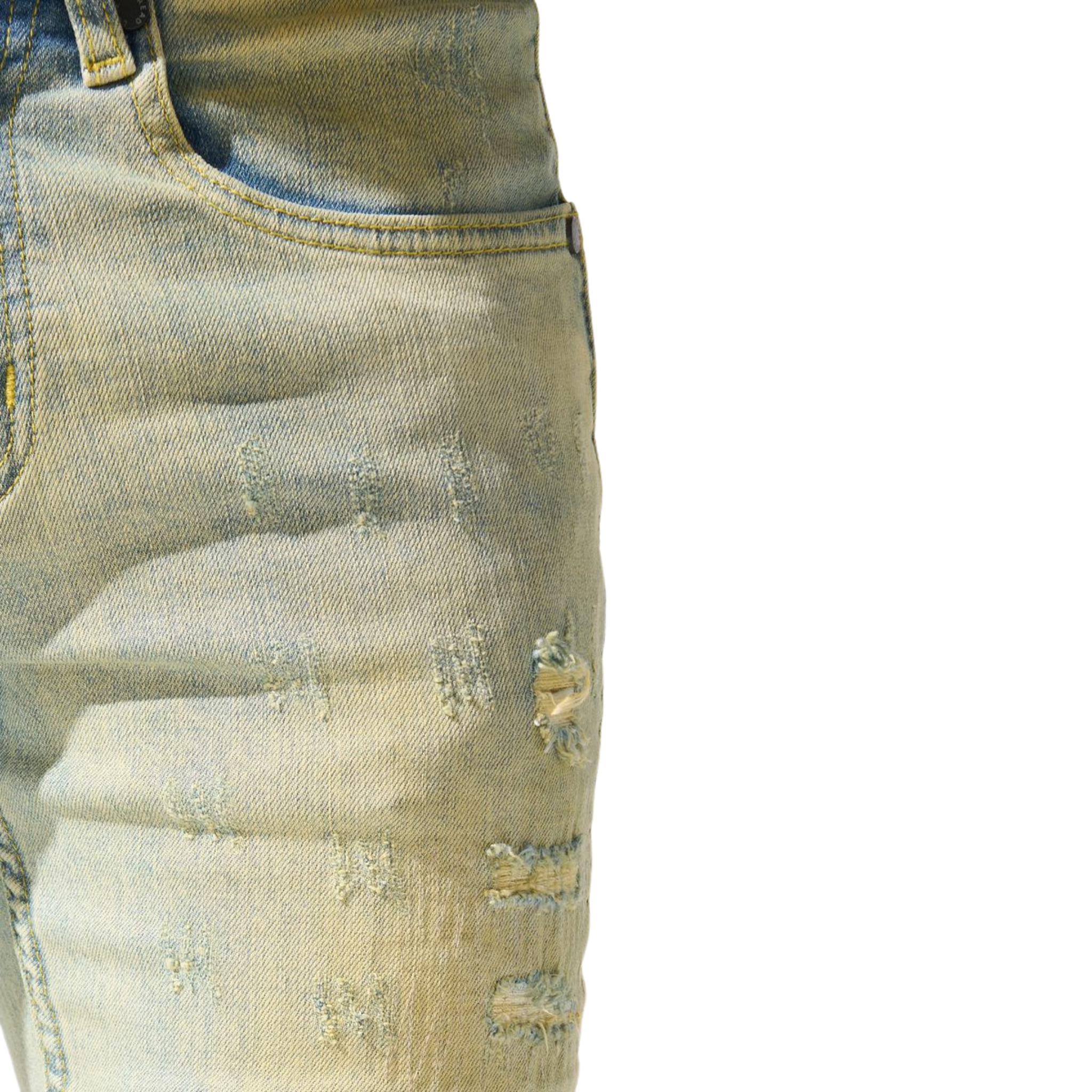 Serenede "Tierra" Stacked Jeans (Earth Blue)