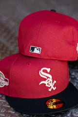 New Era Chicago White Sox 2005 World Series Grey UV (Brick Red/Black) 59Fifty Fitted