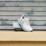 Womens HOKA Clifton 10 (Grout/Mineral Blue) - HOKA