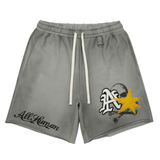 All Human "Ghost v3" Shorts (Grey Wash)