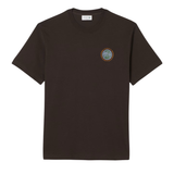 Lacoste Men's Tennis Tee (Brown) - Lacoste