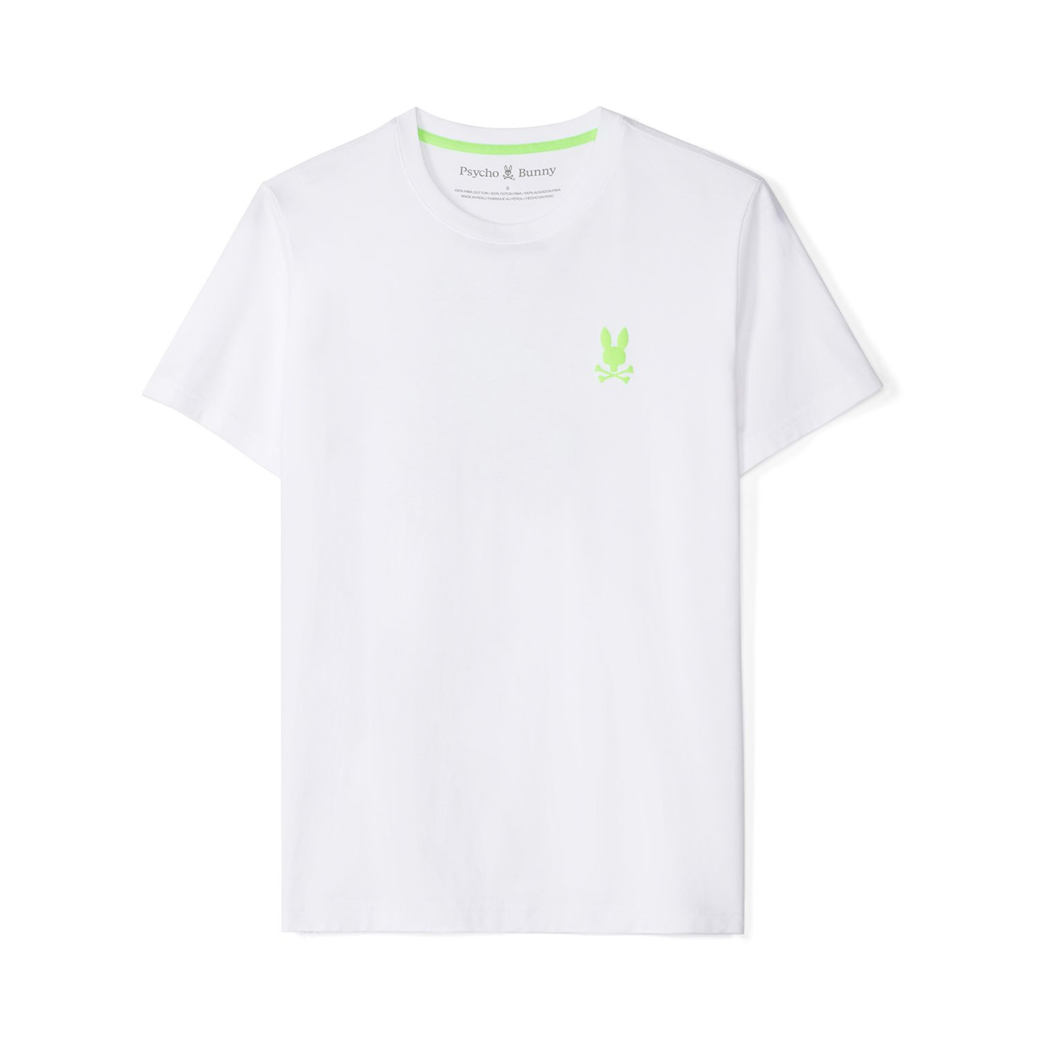 Psycho Bunny Sloan Back Graphic Tee (White) - Psycho Bunny