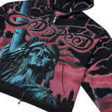 Godspeed "Voltage" Zip Hoodie (Red) - Godspeed