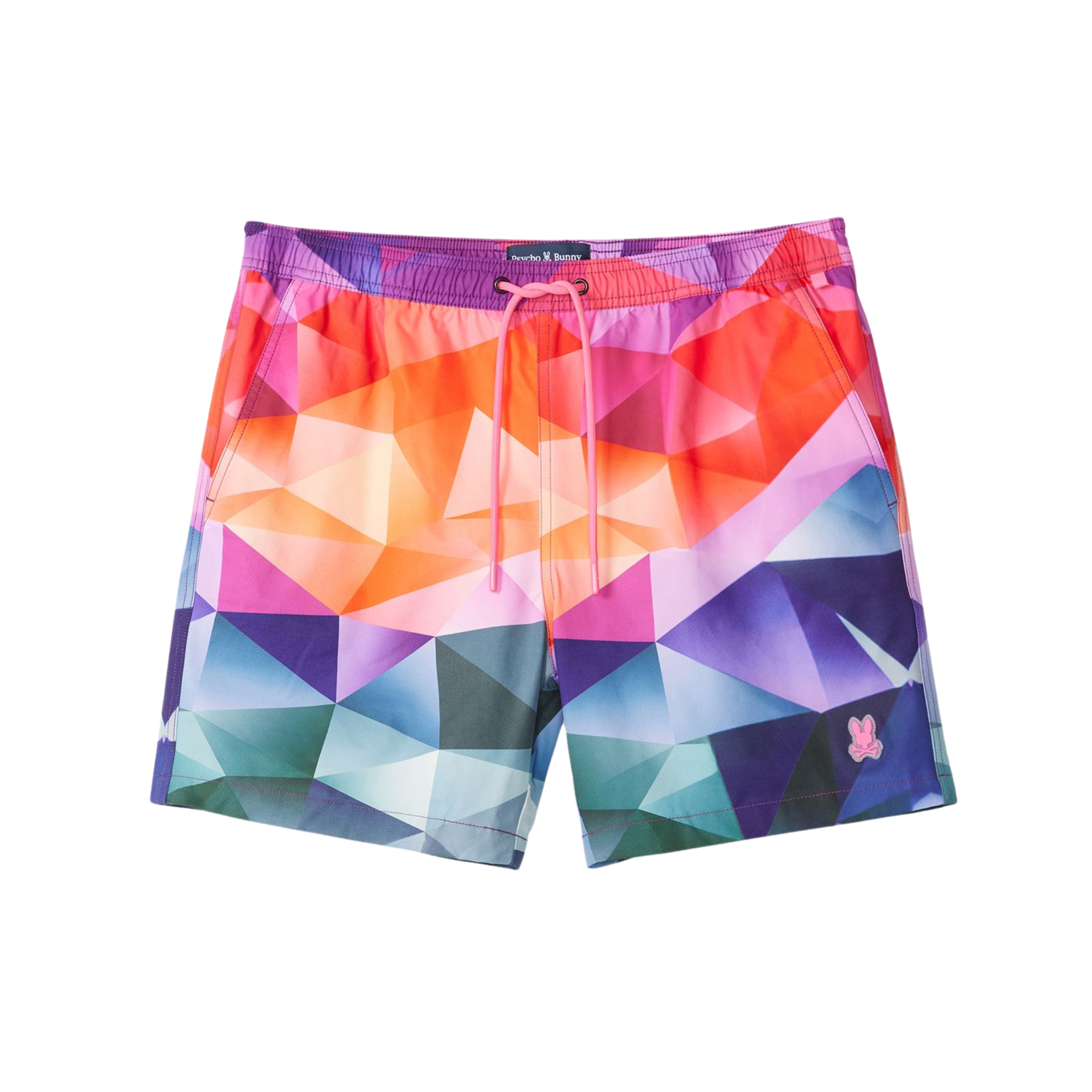 Psycho Bunny Randolph All Over Print Swim Trunk (Multi)