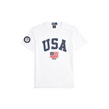 Polo Ralph Lauren USA Tee (White) - Polo Ralph Lauren