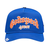 Godspeed GS Forever Trucker Hat (Blue/Orange)