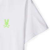 Psycho Bunny Sloan Back Graphic Tee (White) - Psycho Bunny