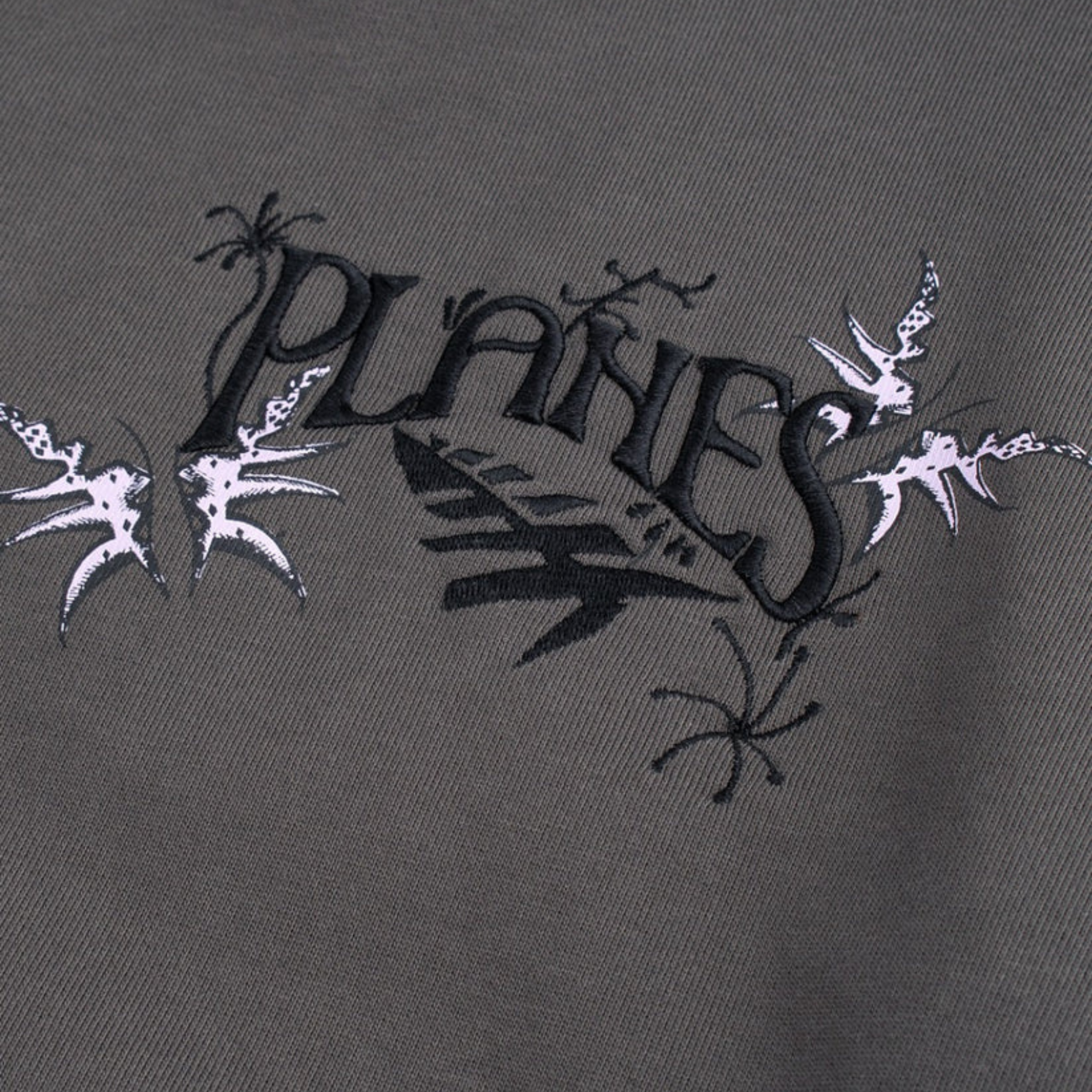 Paper Planes Mirror Hoodie (Washed Black)