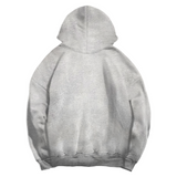 Purple Brand Wordmark Drip Grey Hoodie (P447-HHGW124) - PURPLE BRAND