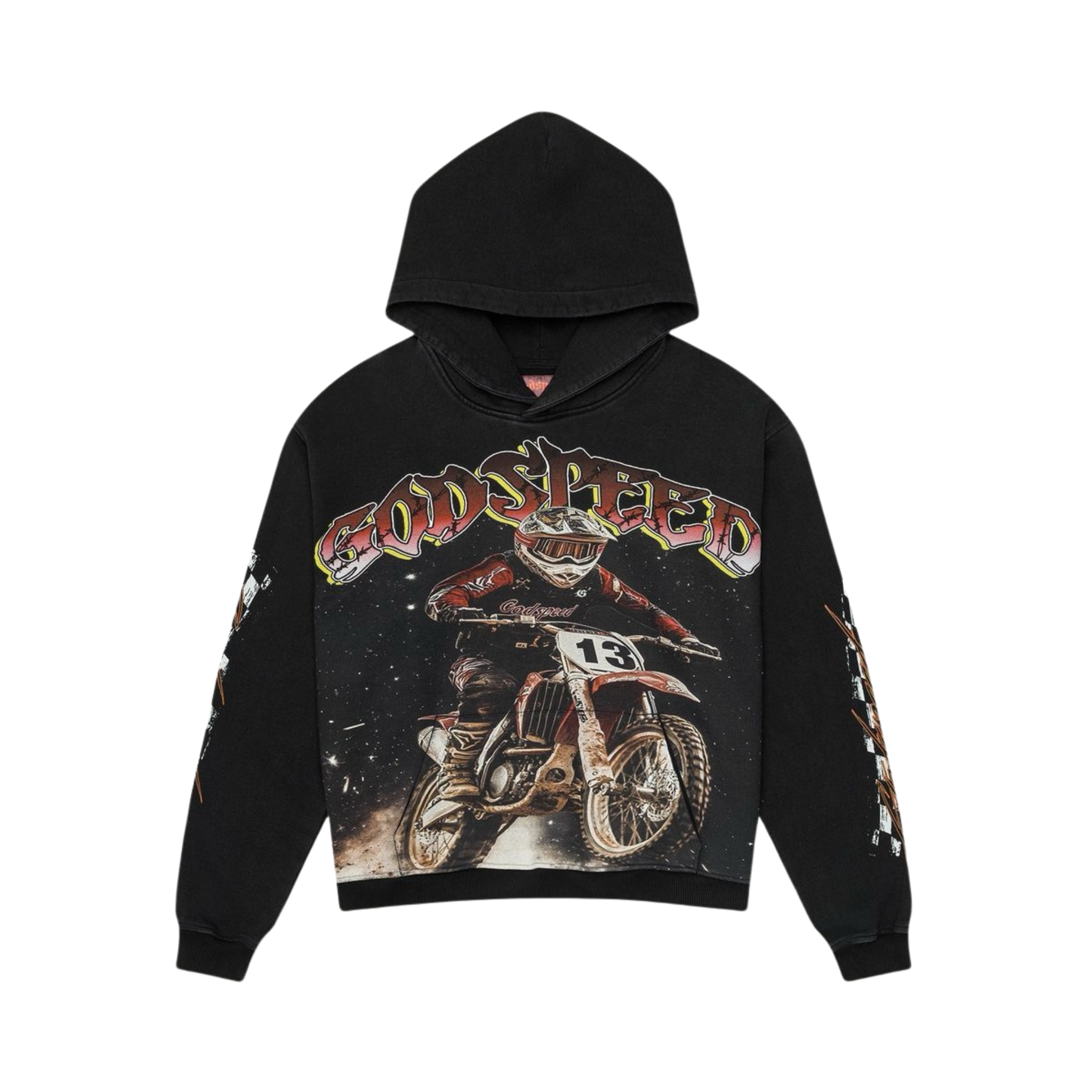 Godspeed "Motocross Hoodie" (Black) - Godspeed