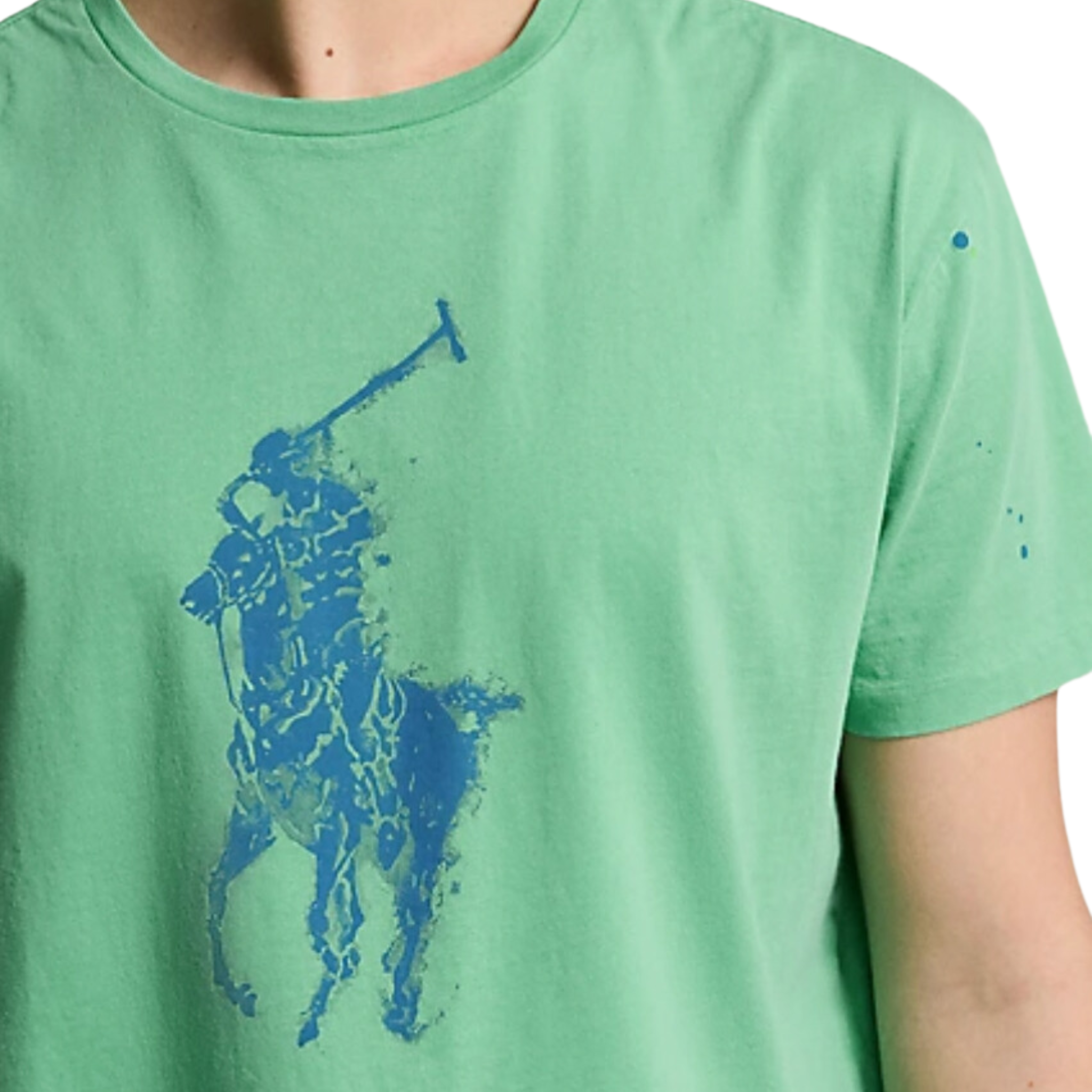 Polo Ralph Lauren Classic Fit Big Pony Jersey T-Shirt (Vineyard Green) - Polo Ralph Lauren