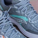 Mens Saucony ProGrid Omni 9 (Grey/Teal) - Saucony