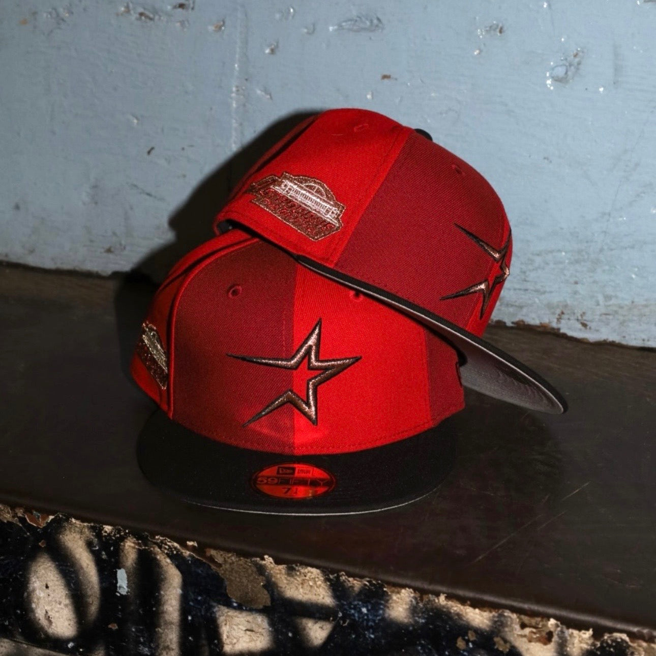 New Era Houston Astros Astrodome The Original Side Patch Fitted - New Era