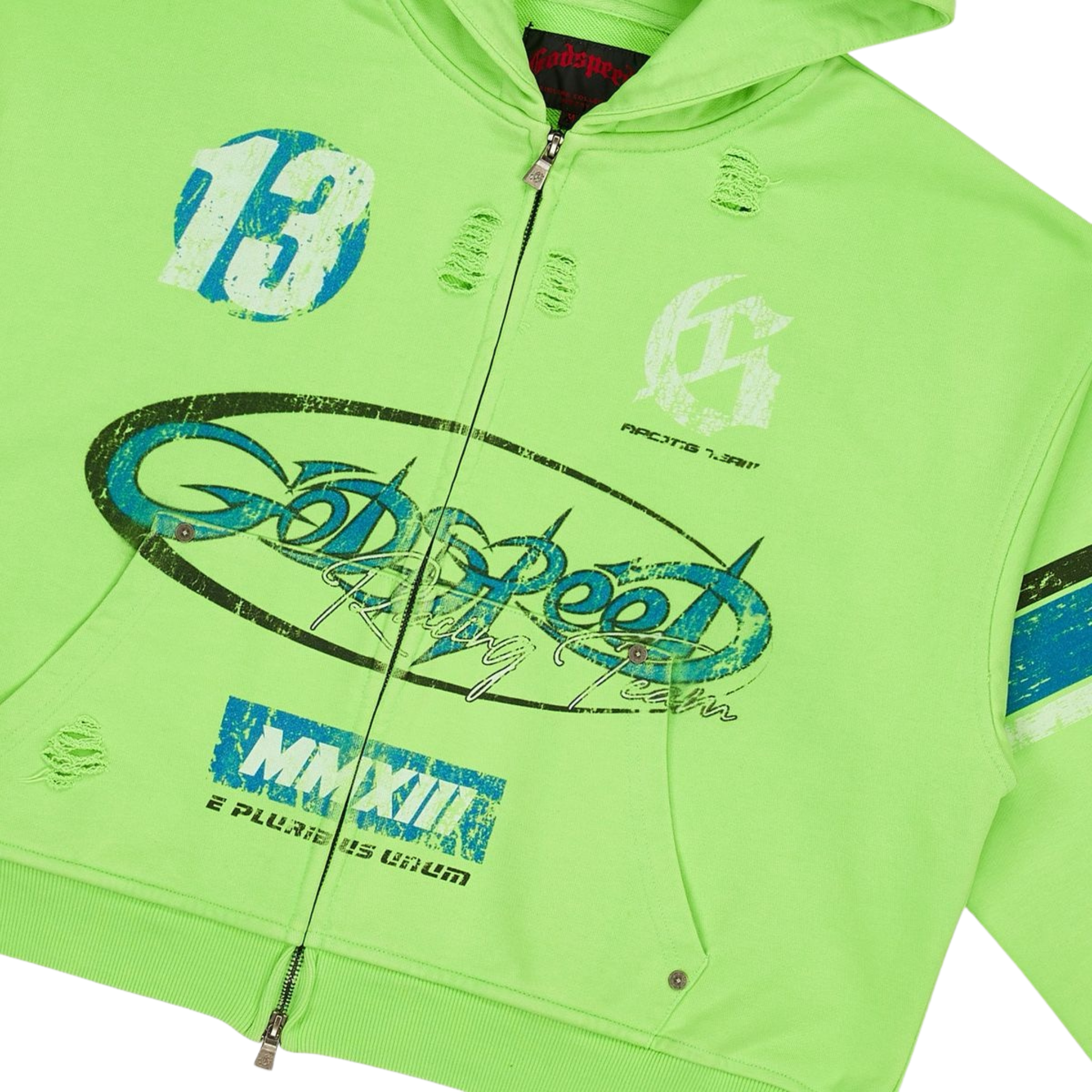 Godspeed Speedway Zip Hoodie (Volt) BOOM26 - Godspeed