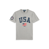 Polo Ralph Lauren USA Tee (Grey) - Polo Ralph Lauren