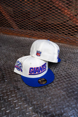 New Era New York Giants 100 Season Green UV (Off White/Royal) 59Fifty Fitted - New Era