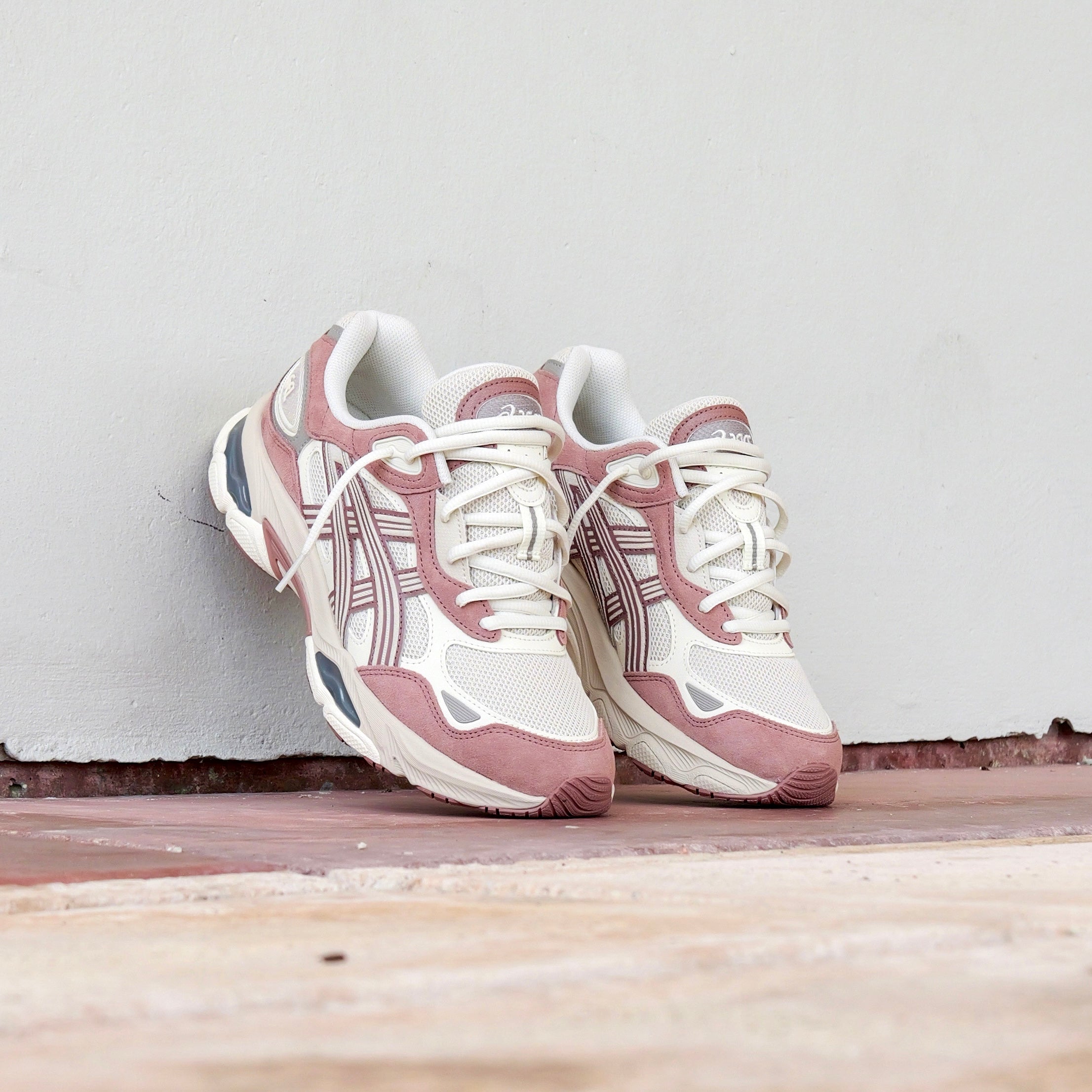 Mens Asics Gel-NYC 2.0 (Oatmeal/Umeboshi)