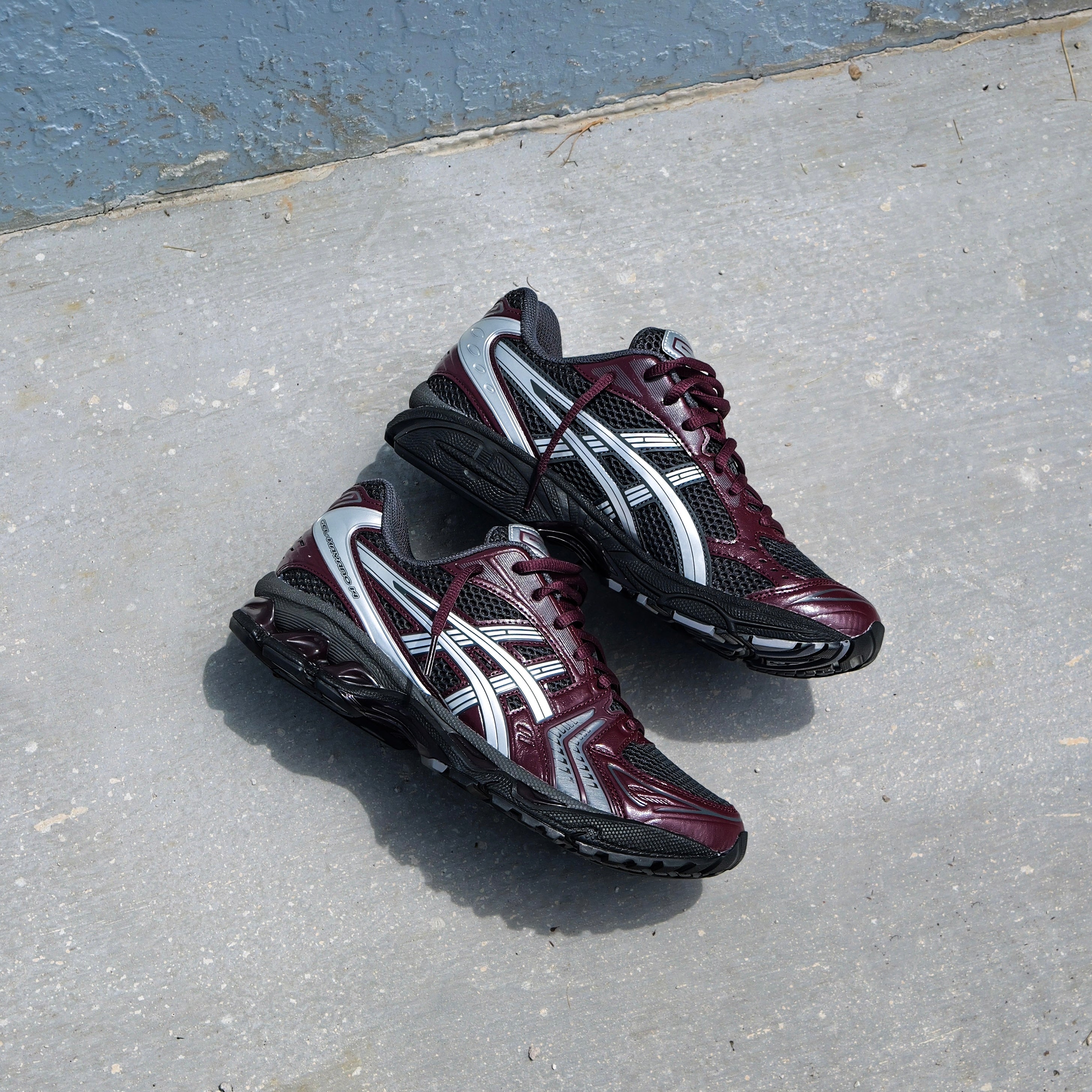 Mens Asics Gel-Kayano 14 (Obsidian Grey/Pure Silver) - VIP Asics