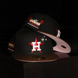 New Era Houston Astros Cacti Park of The Palm Beaches Travis Scott Patch Fitted (Black/Brown) - New Era